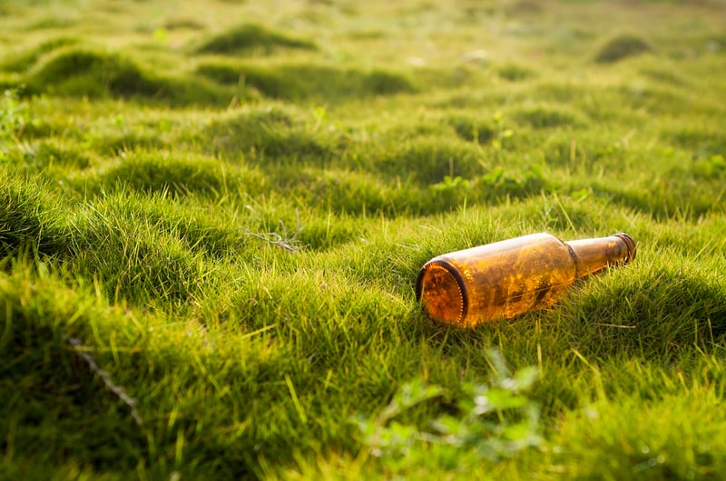 Upcycled Glass Bottles